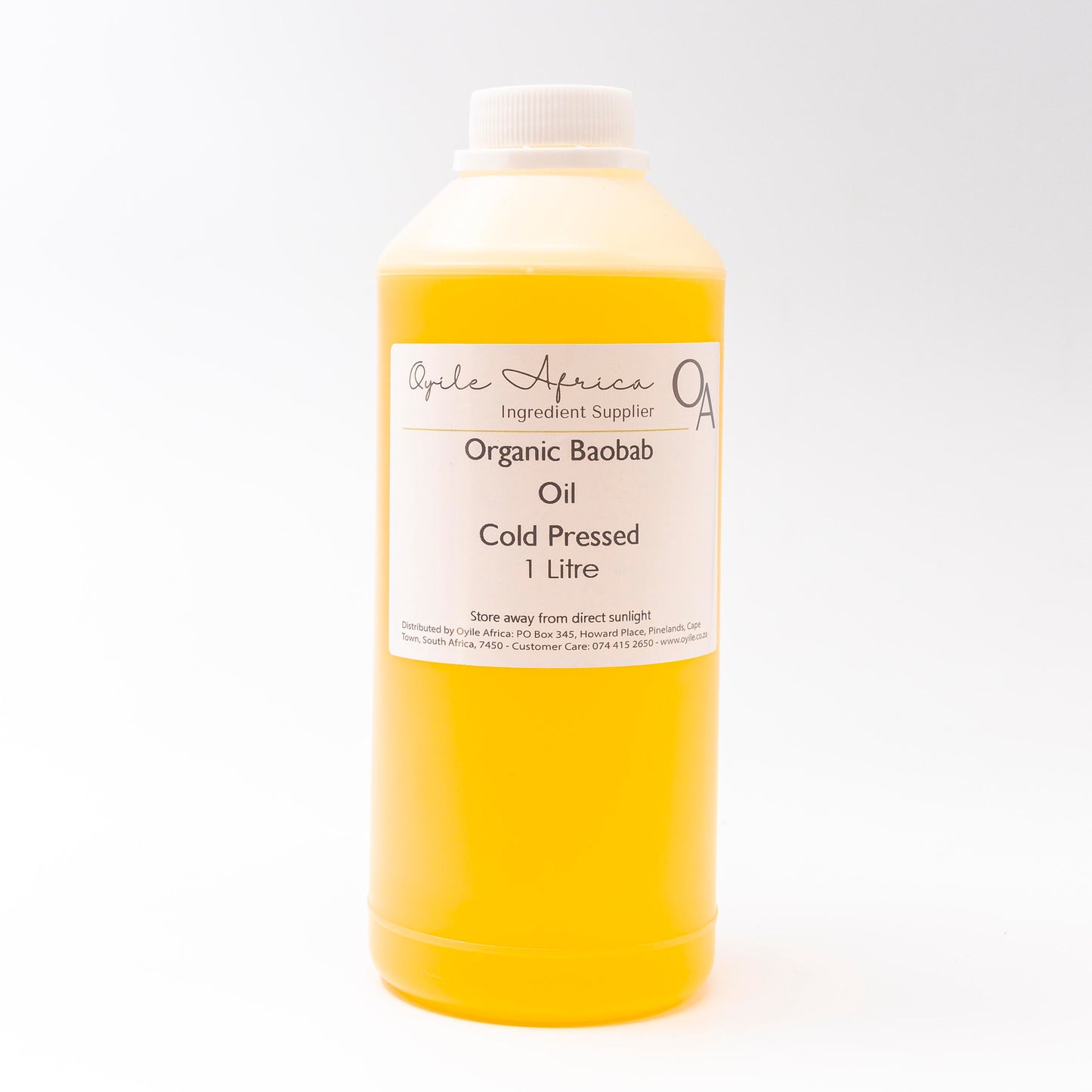 Organic baobab oil cold pressed 1litre buy online Oyile    https://oyile.co.za/products/baobab-oil-organic?pr_prod_strat=copurchase&pr_rec_pid=7153820565702&pr_ref_pid=6923678777542&pr_seq=uniform   https://oyile.co.za/products/baobab-oil-organic?variant=41397742960838